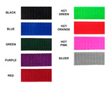 Webbing Color Options