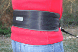 Human Skijor Belt Back